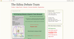 Desktop Screenshot of edinadebate.com